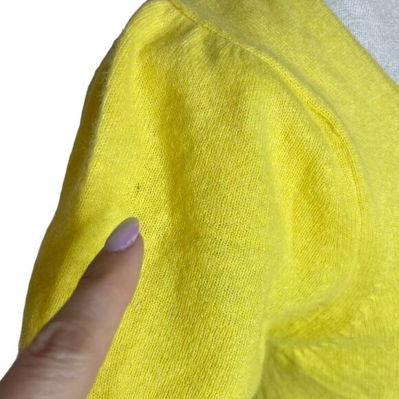 French Connection Angora & Lambswool Short Sleeve Sweater Top - Picture 10 of 13